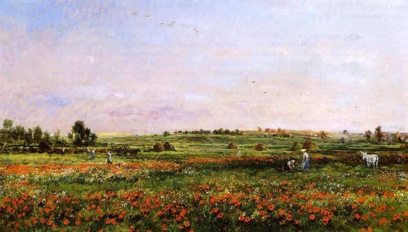 Charles-Francois Daubigny Fields in the Month of June China oil painting art